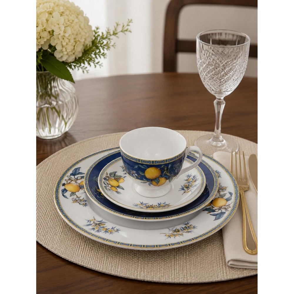 Wedgwood "Citrons" 4-Piece Place Setting